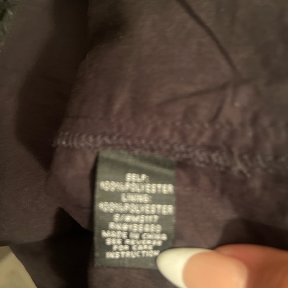 I. MADELINE WOMENS size Large Black Ribbon skirt streetwear whimsigoth - Picture 5 of 7